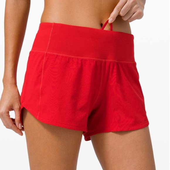 lululemon speed up 4” dark red - Picture 15 of 16